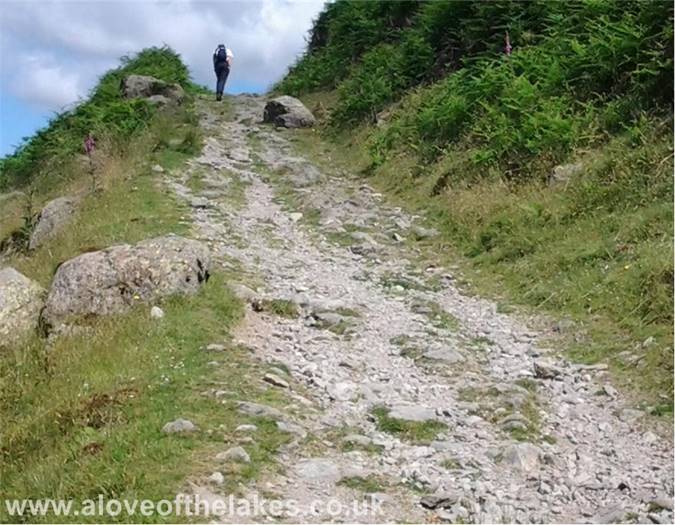 On the way to Boredale Hause