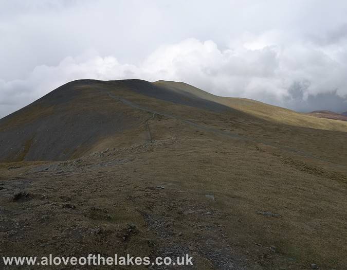 The path to Skiddaw Little Man