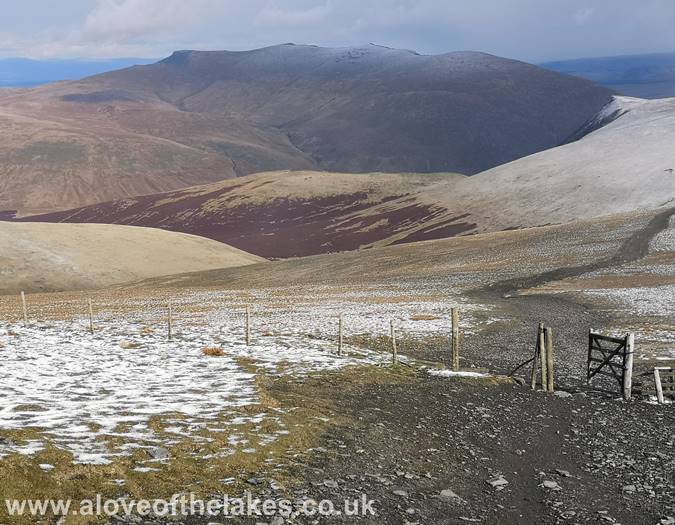 Looking towards Blencathra