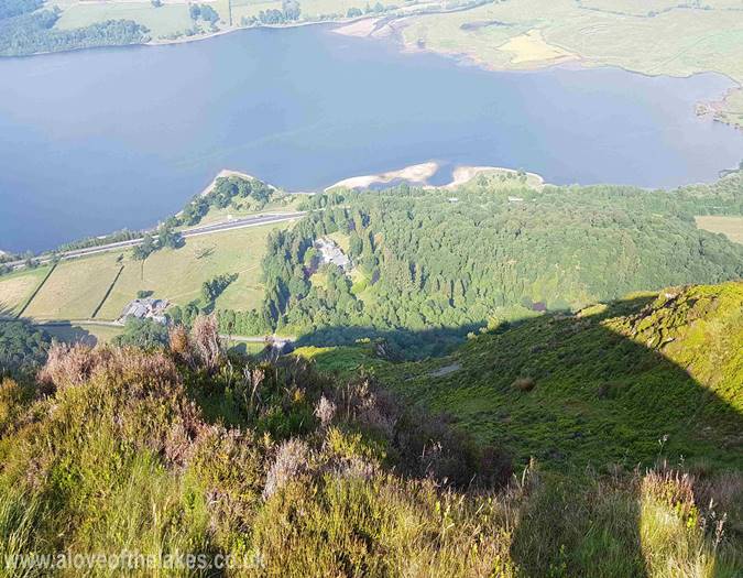 Looking down at Bassenthwaite Lake
