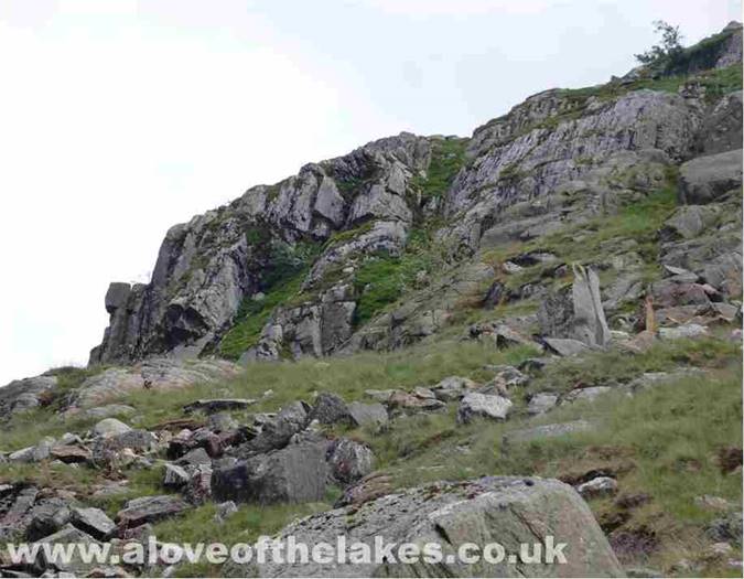 The North face of Base Brown