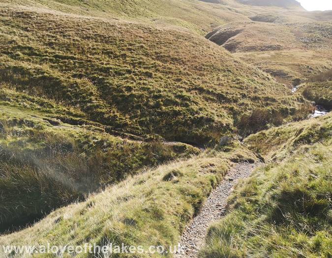 The path crosses a Gill