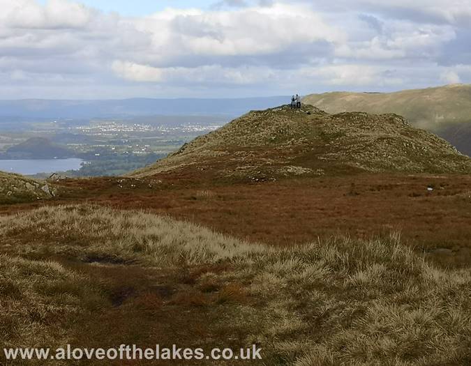 The summit of Beda Fell