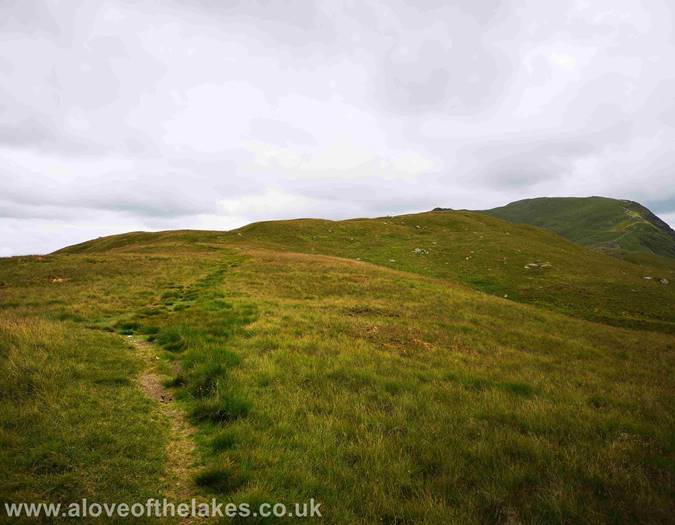 The grassy path upto Birks