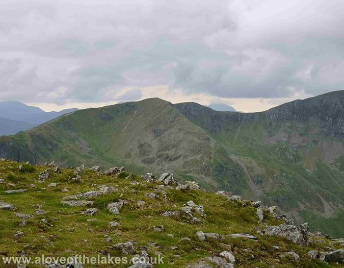 Looking towards Dollywaggon Pike