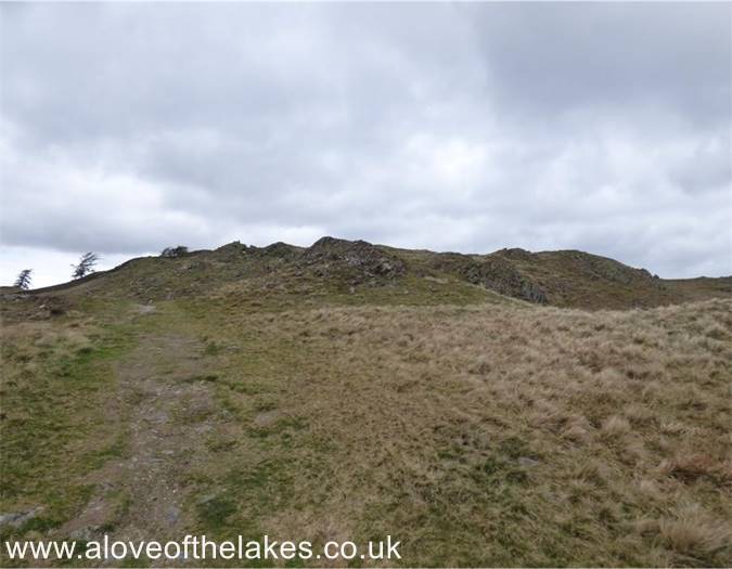 Approaching the summit