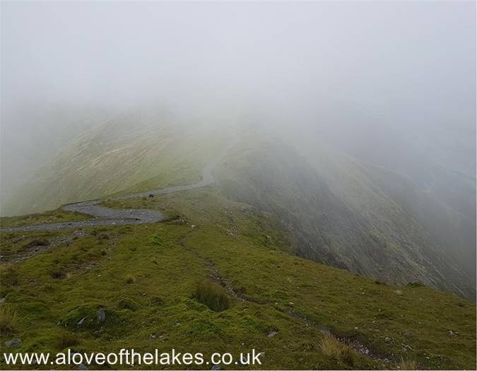 Heading towards the summit