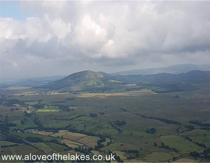 Looking towards Great Mell Fell