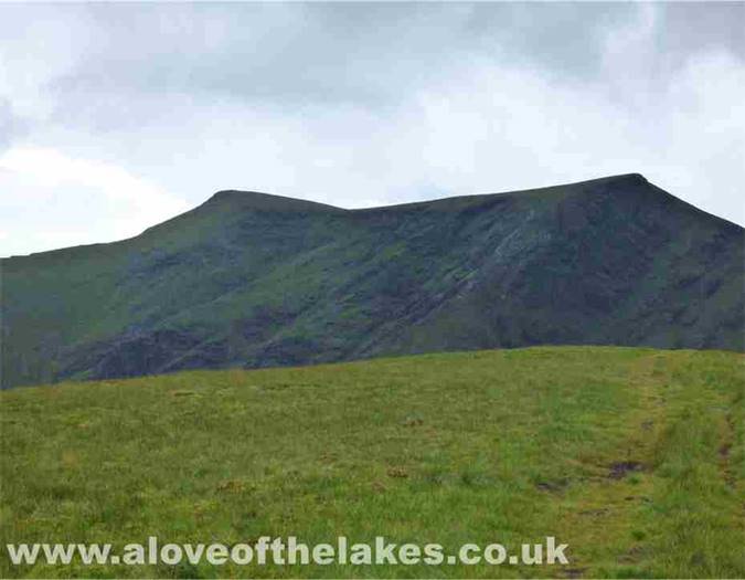 Blencathra in profile