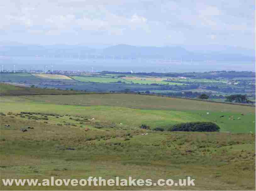 Looking across to Scotland
