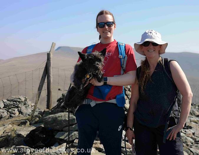 On the summit of Great Calva