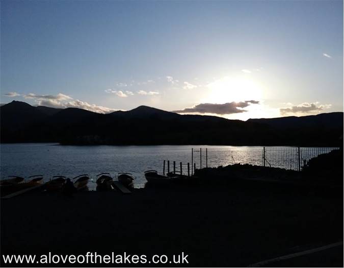Derwent Water at dusk