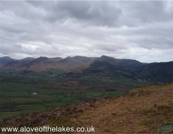 Looking towards the North Western Fells