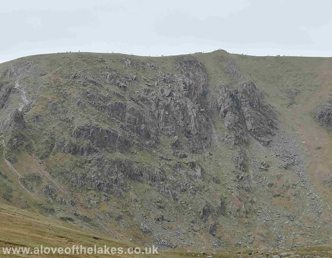 Close up of Helvellyn