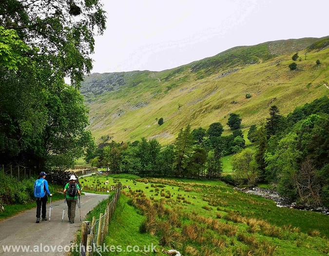The walk start point