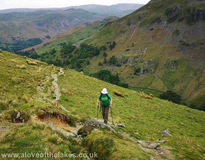 Looking back towards Patterdale