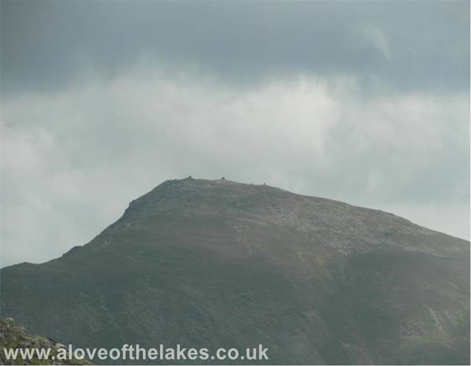 The summit of Ill Bell 