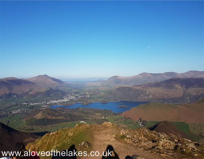 Looking East towards Keswick