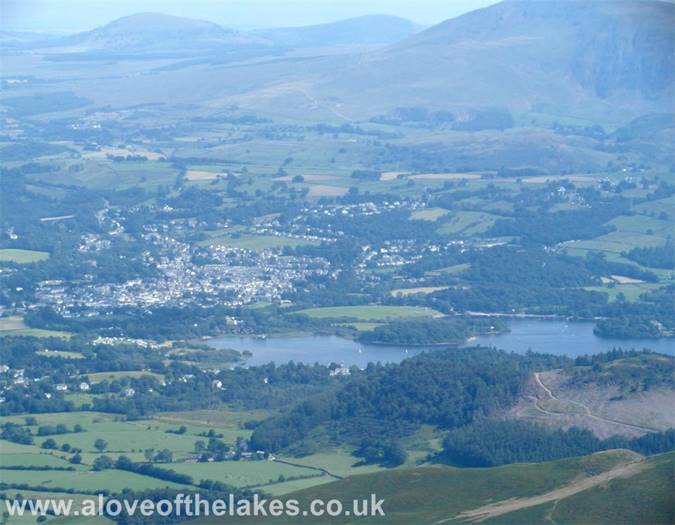 Looking towards Keswick