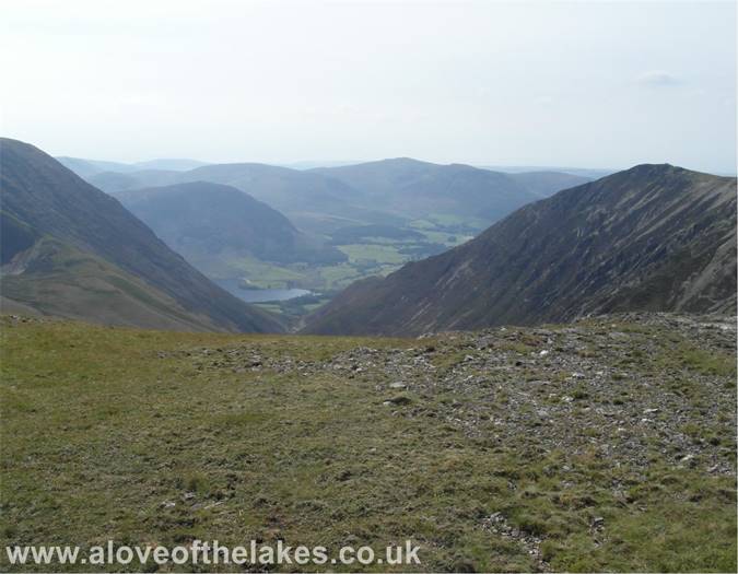 Dropping down to Coledale Hause
