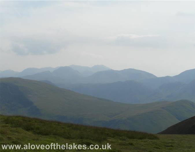 Looking towards Scafell Pike