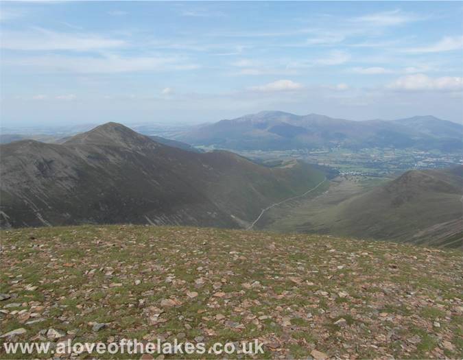 Looking towards Grisedale Pike