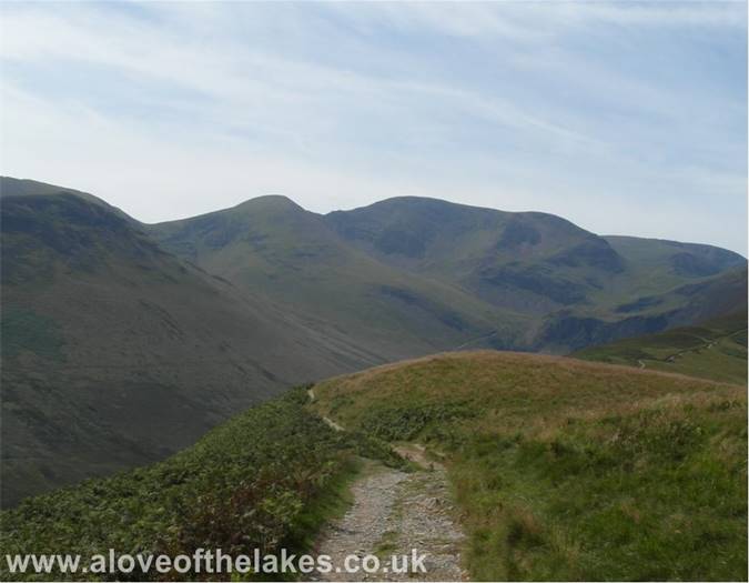 The view across the valley