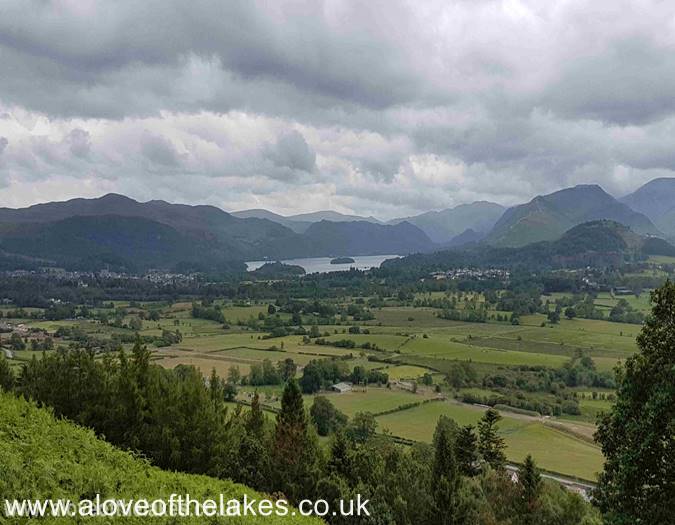 Looking towards Derwent Water