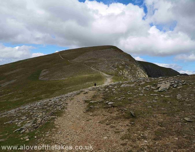The track to Nethermost Pike