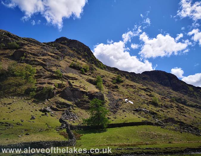 Looking towards Sergeants and Eagle Crags