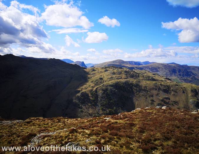 On the summit of Sergeants Crag