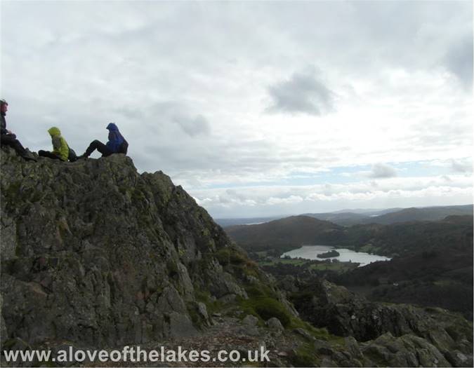 Nearing the summit of Helm Crag
