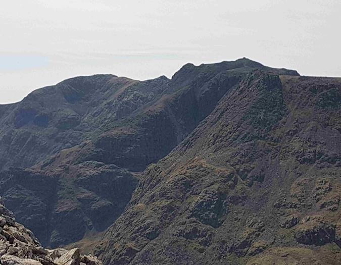 Looking towards Scafell Pike