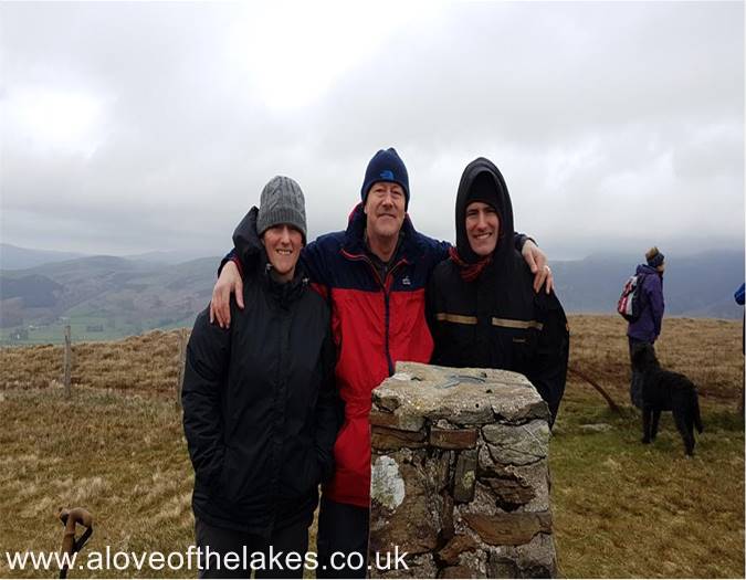 On the summit of Fellbarrow