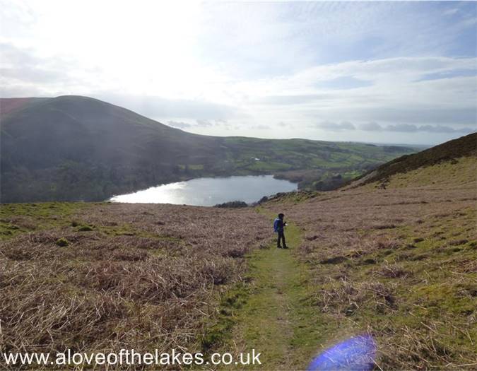 The path back down Darling Fell