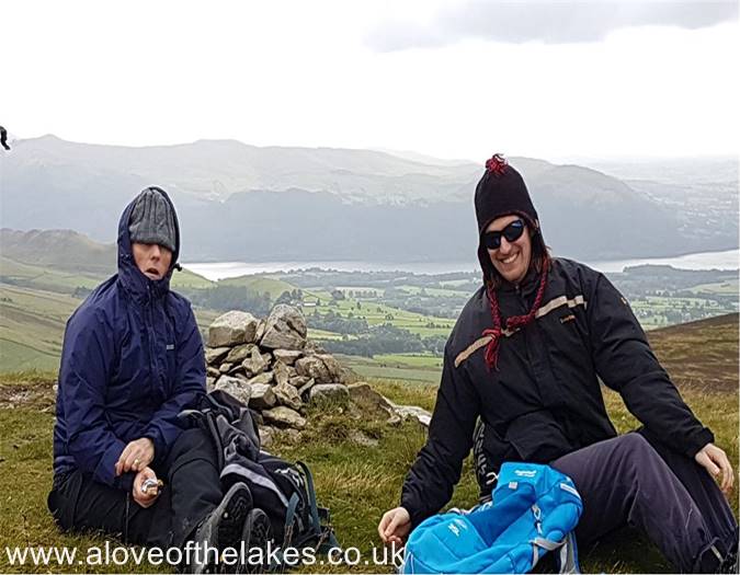 A freezing cold summit