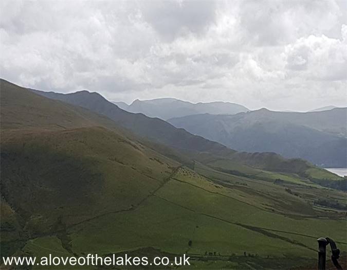 The ridge of Ullock Pike