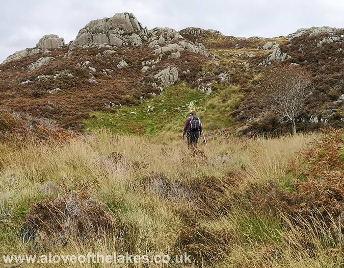 Heading towards the summit approach