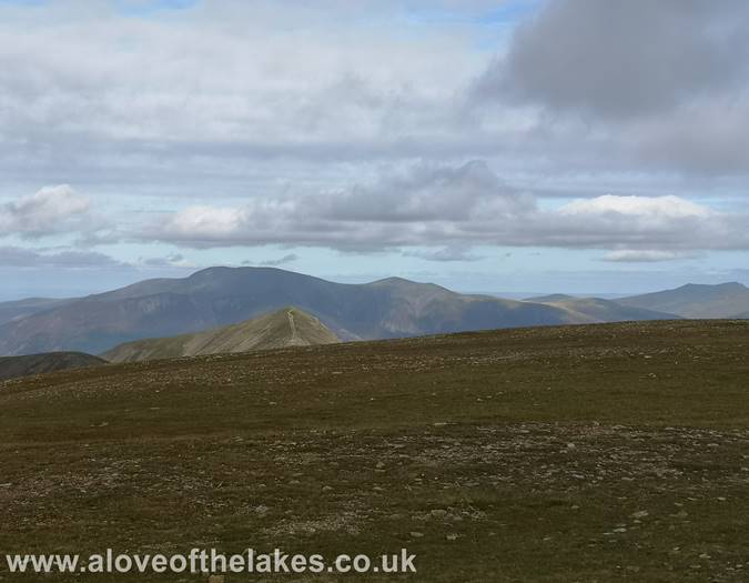 Looking towards Skiddaw and Blencathra
