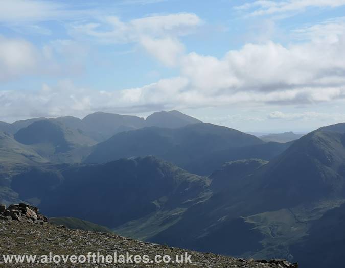 Looking towards Scafell Pike