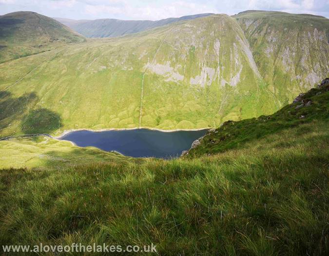 Looking over Hayeswater Reservoir
