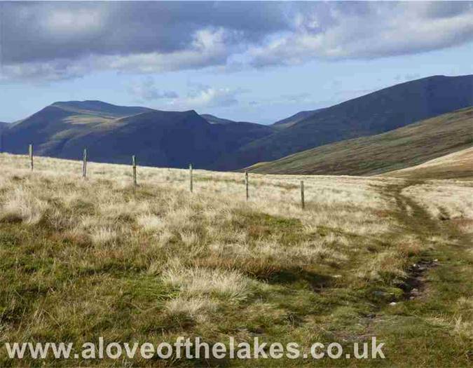 The track to Clough Head