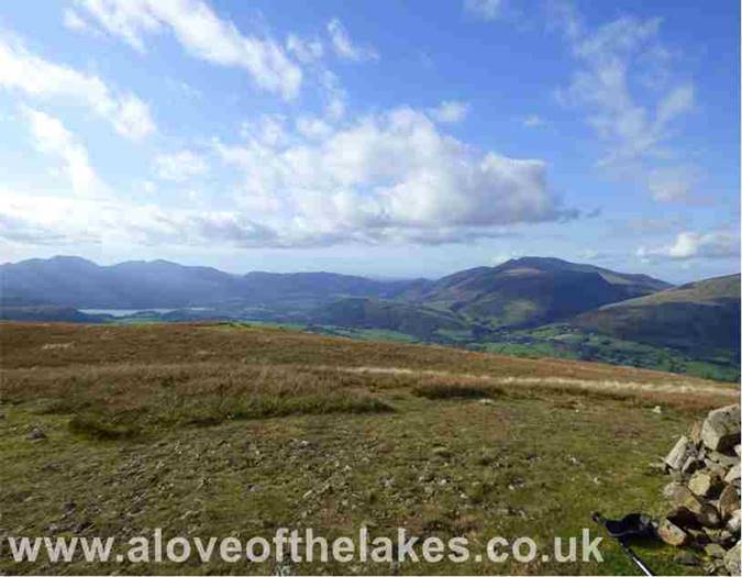 The fells around Derwent Water