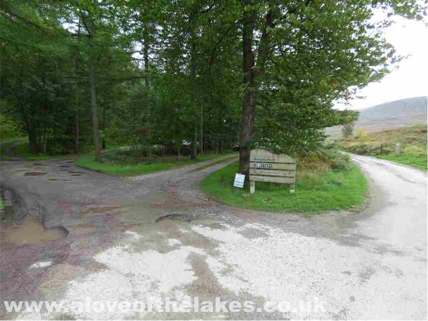 The car park at Bowness Knott