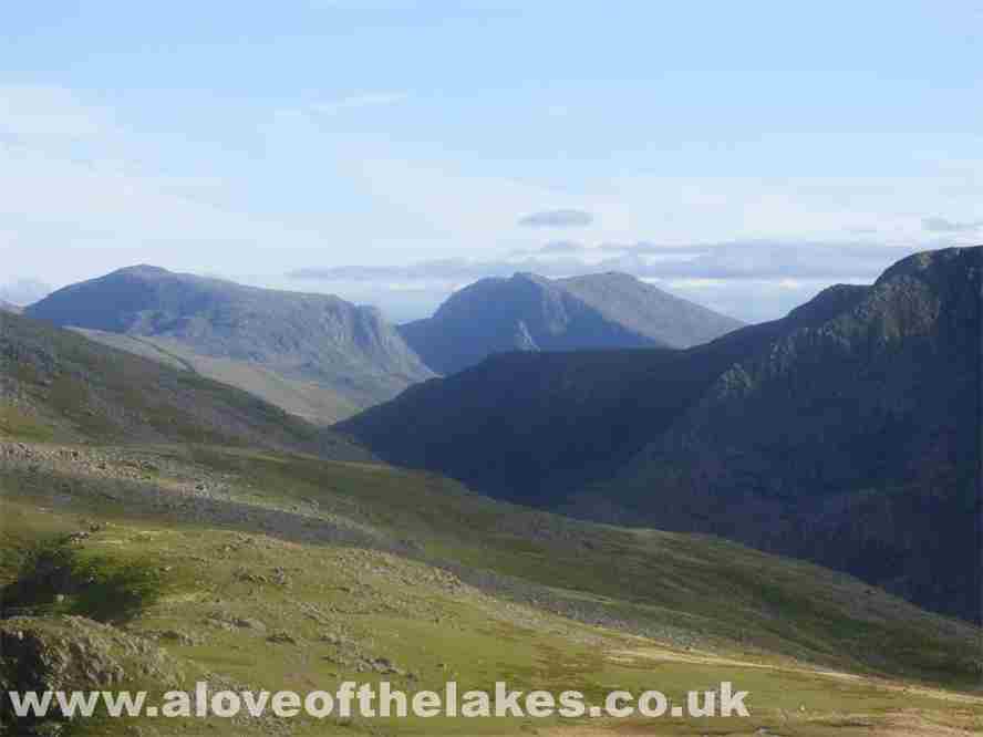 Looking towards Pillar and Great Gable