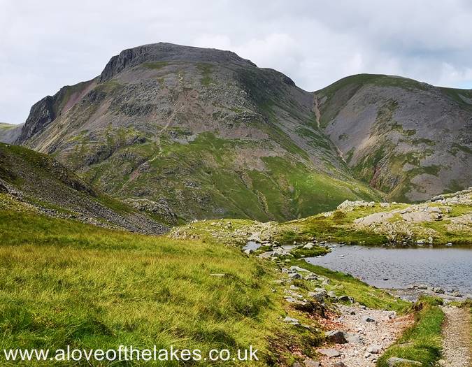 The breast route up Great Gable