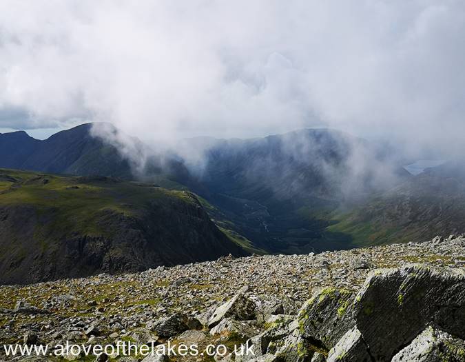 Looking down the Ennerdale Valley