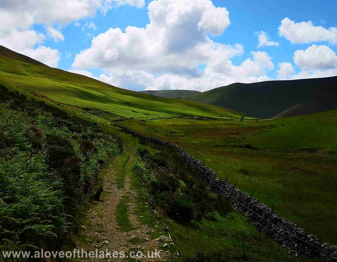 Following the stone built wall