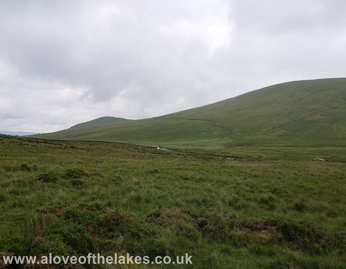 Looking back to Birker Fell Road