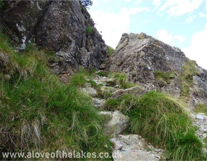 The rock cutting